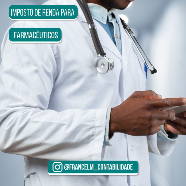 Imposto de renda para farmacêuticos: Como funciona?