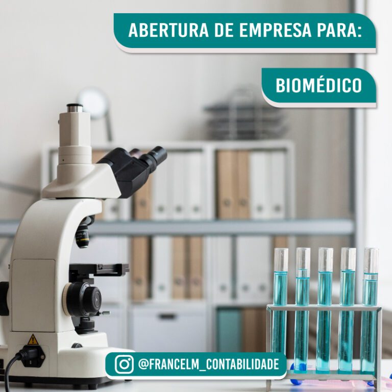 Abertura de empresa (CNPJ) Para Biomédico: Como funciona?