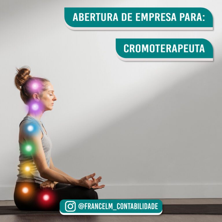 Abertura de empresa (CNPJ) Para Cromoterapeuta: Como legalizar?