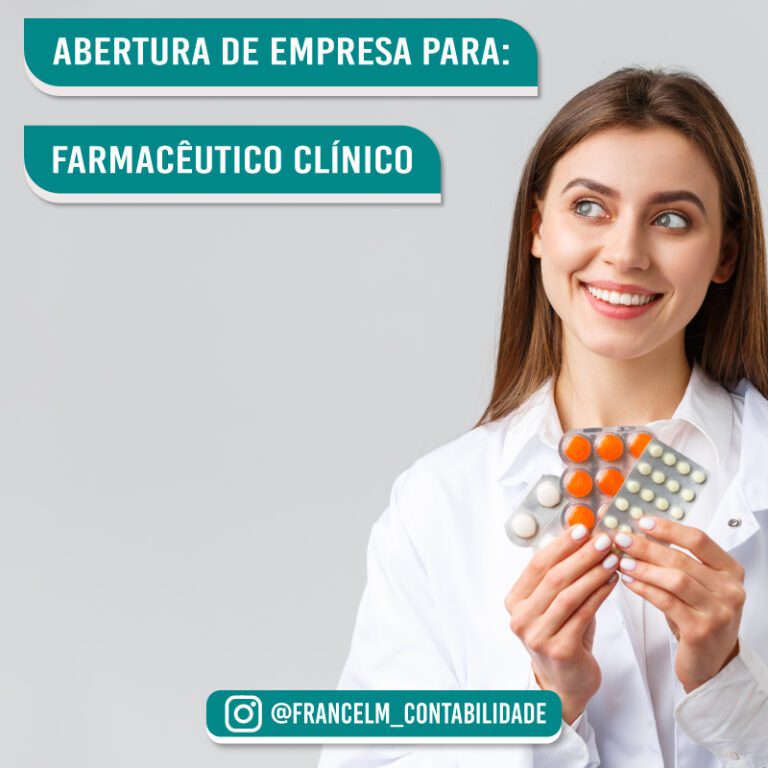 Abertura de empresa (CNPJ) Para Farmacêutico Clínico: Como formalizar?