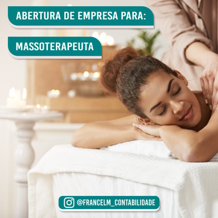 Abertura de empresa (CNPJ) Para Massoterapeuta: Como formalizar?