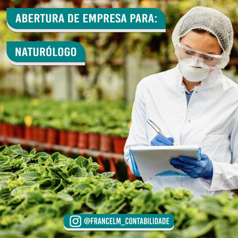 Abertura de empresa (CNPJ) Para Naturólogo: Como legalizar?